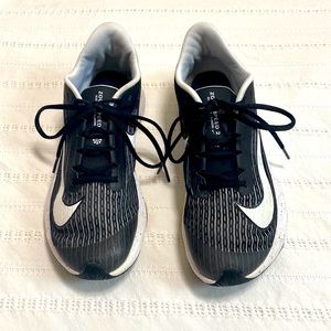Kids Nike Zoom Speed Running Shoe Black and White